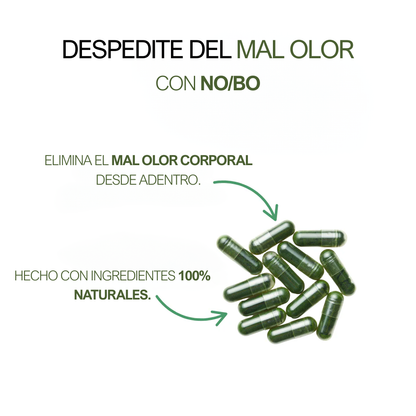 NO/BO - COMBATÍ DESDE LA RAÍZ TODOS LOS OLORES CORPORALES