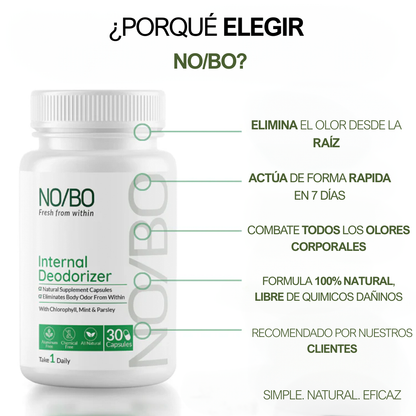 NO/BO - COMBATÍ DESDE LA RAÍZ TODOS LOS OLORES CORPORALES